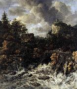 Jacob van Ruisdael The Waterfall oil on canvas